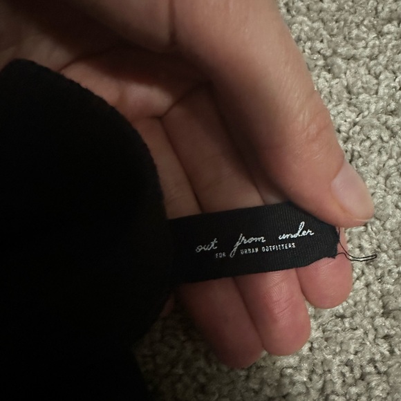 Urban Outfitters, size small black strapless body suit. - Picture 2 of 2